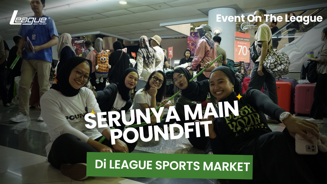 Serunya Poundfit Bareng League di Pekan Raya Jakarta 2026