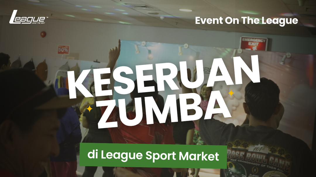 Keseruan Zumba di League Sport Market, Jakarta Fair Kemayoran 2026
