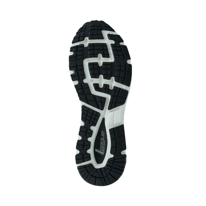 League Kumo 2 Black/White Sepatu Running Pria