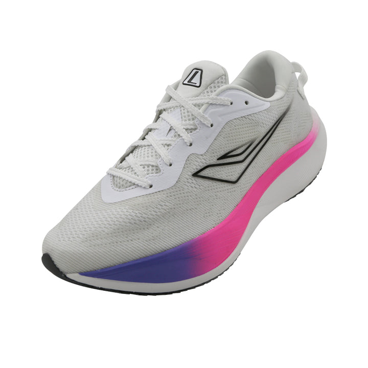 League Symbiote U White/Pink Sepatu Running Pria