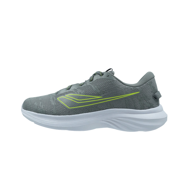 League Shinai U Grey/White Sepatu Running Pria