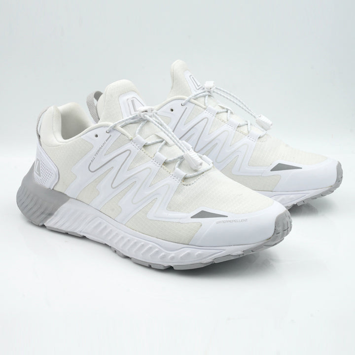 League Kumo 2 White/Vapor Blue Sepatu Running Pria