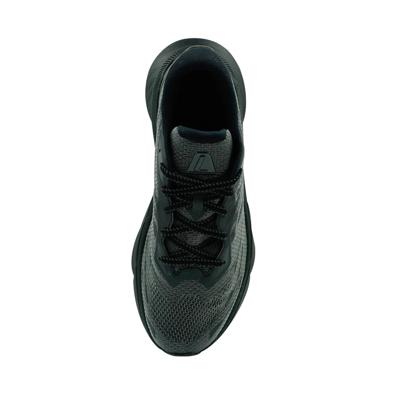 League Malvin M Blsck/Grey Sepatu Running Pria