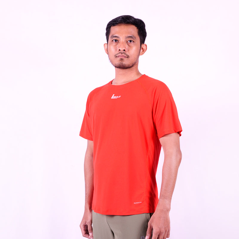 League Pakaian Men Jerseys Running Basico Running Jersey SS23MBJ2662H