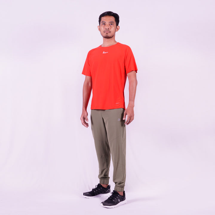 League Pakaian Men Jerseys Running Basico Running Jersey SS23MBJ2662H