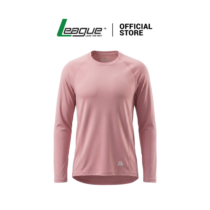 Eve Pink Long Sleeved Running Jersey Women