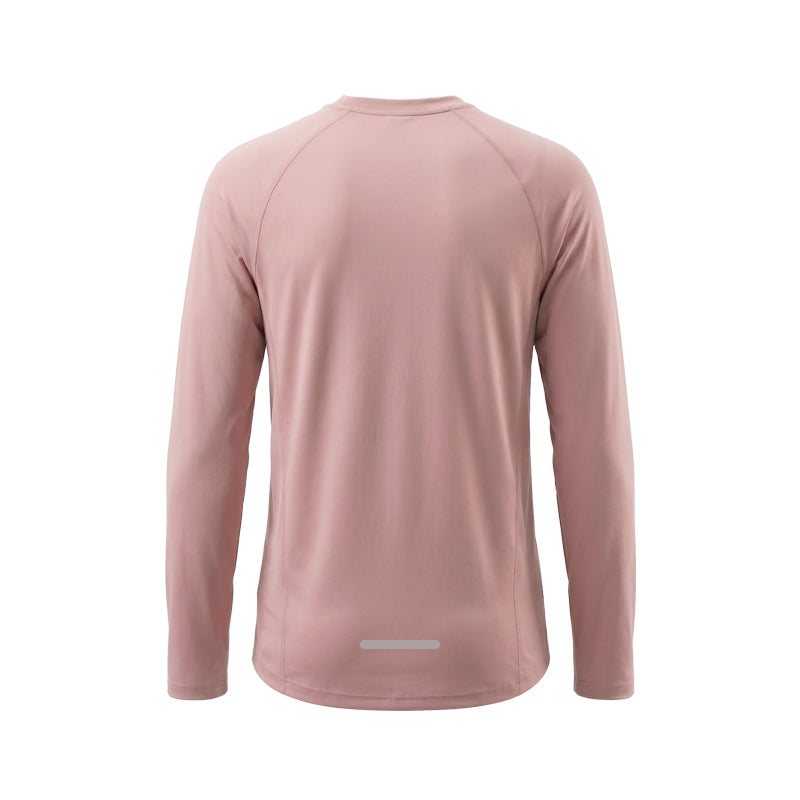 Eve Pink Long Sleeved Running Jersey Women