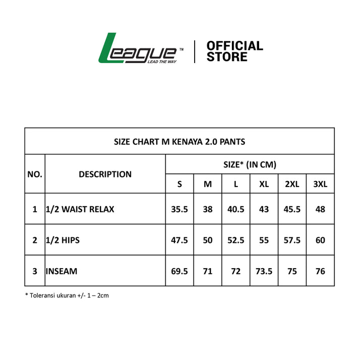 League Apparel Pria Pants Lifestyle M Kenaya 2.0 Straight Pants SS26MKP2222H
