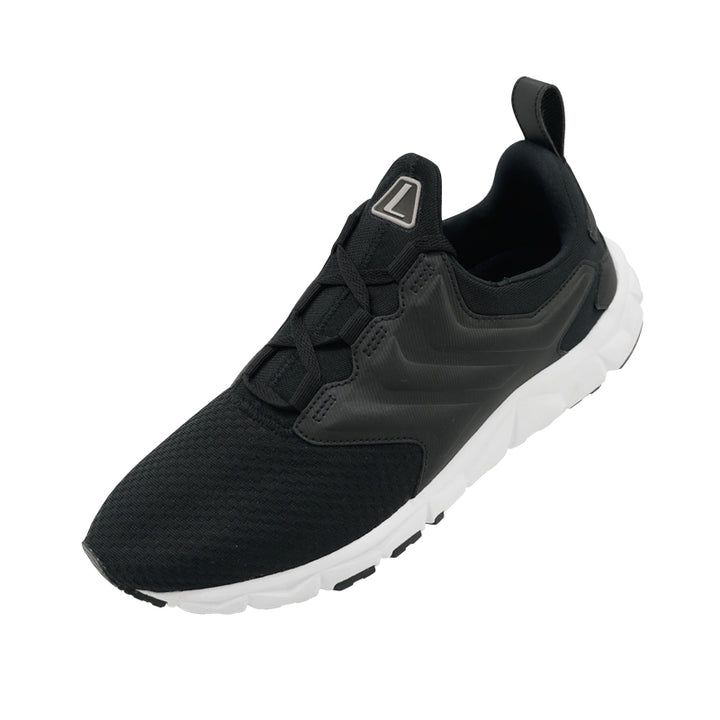 League Sterling Jr Black/White Slip On Anak