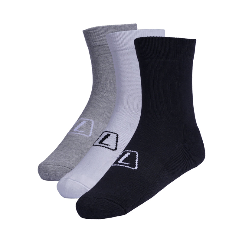 League 3 Pairs Evron Quarter Mix Kaos Kaki Lifestyle