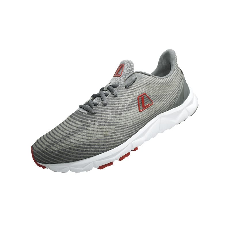 League RASS M Grey/Grey Sepatu Running Pria