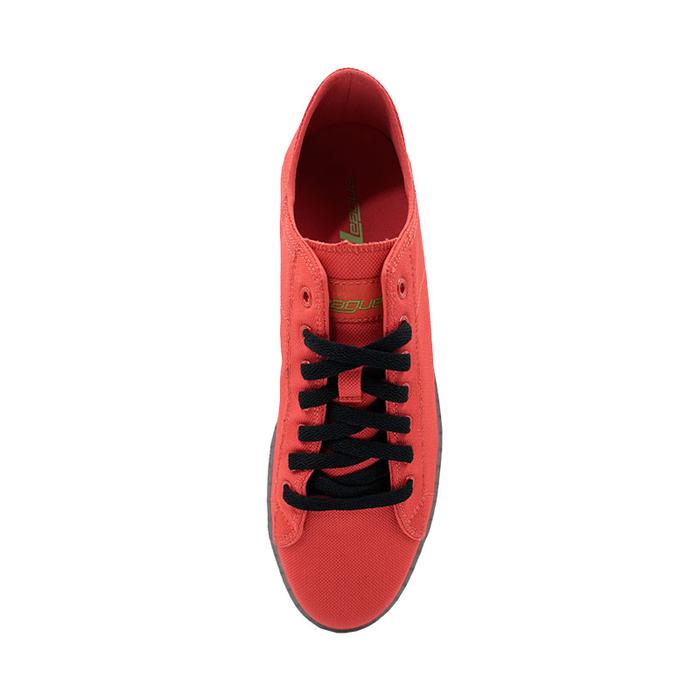 League J-Street Nylon FS Black/Yellow Loafers Pria