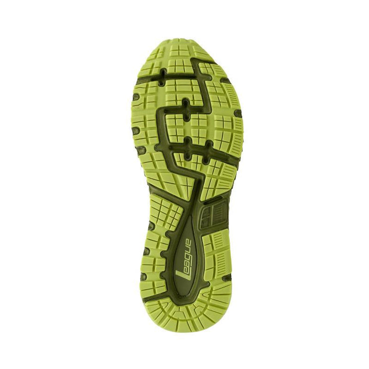 League Kumo 2 Green/Green Sepatu Running Pria