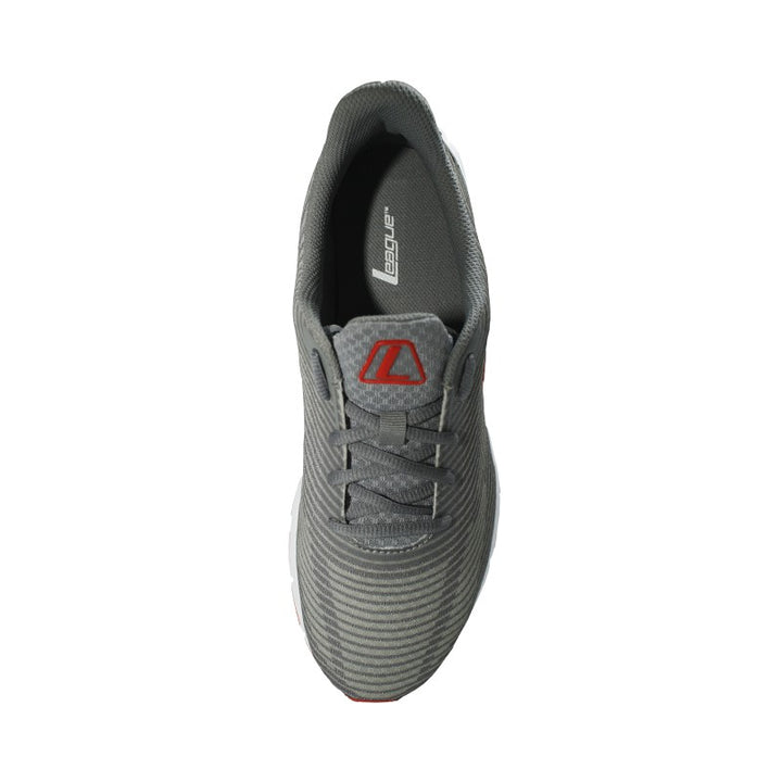 League RASS M Grey/Grey Sepatu Running Pria