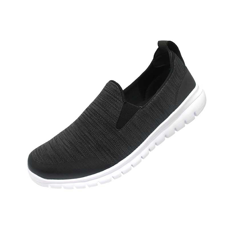 League Boreel U Black/Grey Slip On Pria
