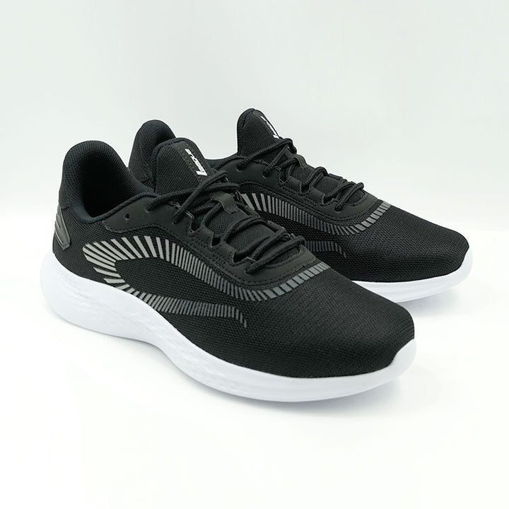 League Mask U Grey/White Sepatu Running Pria