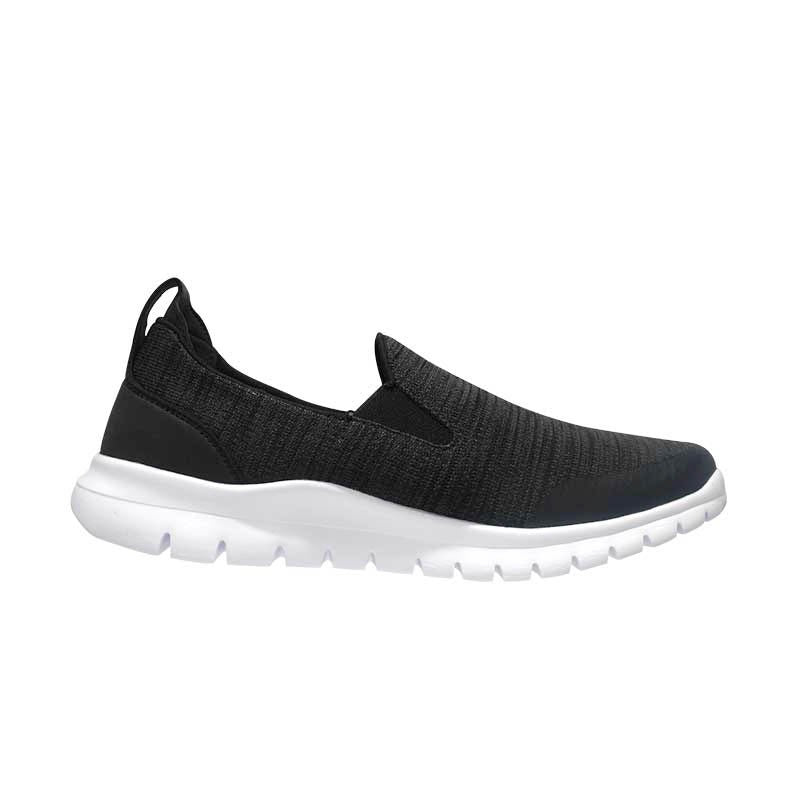 League Boreel U Black/Grey Slip On Pria