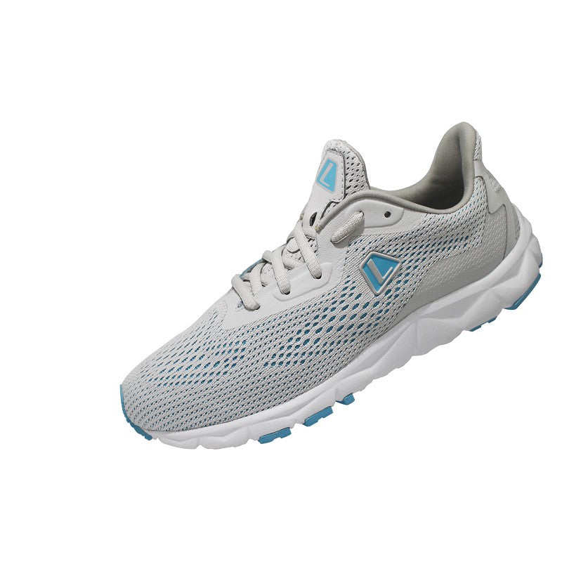 League Fireflash W Grey/Blue Sepatu Running Wanita