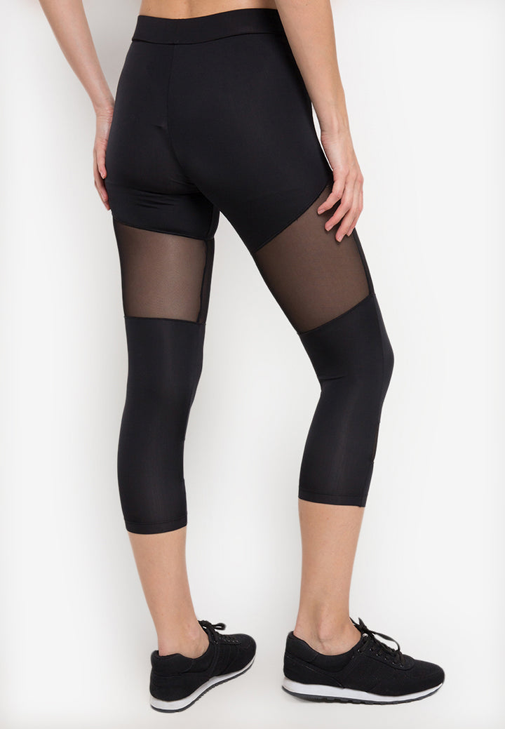 League Apparel Wanita Tights Training Web Capri W FW18WWC1001H