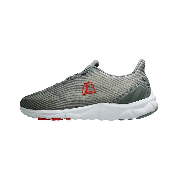 League RASS M Grey/Grey Sepatu Running Pria