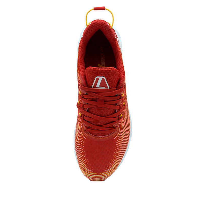 League AMP U Red/White Sepatu Running Pria