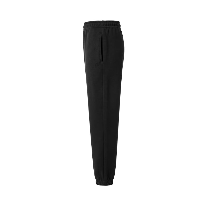 M Essential Black Terry Jogger Pants Men