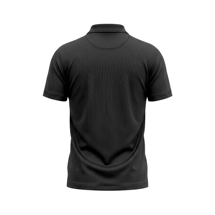 Khansa Black Polo Shirt Men