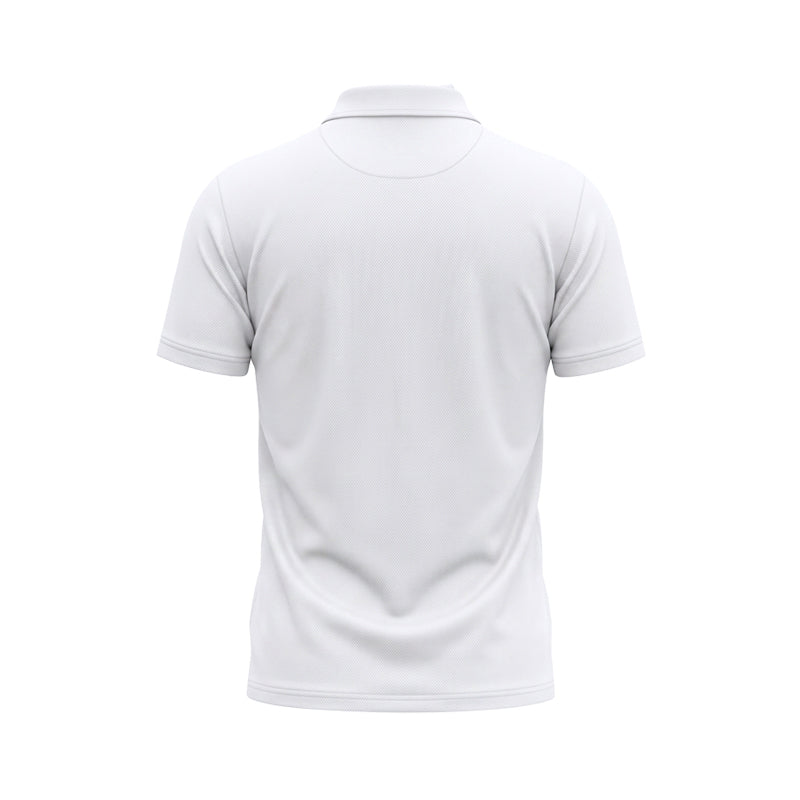 Khansa White Polo Shirt Men