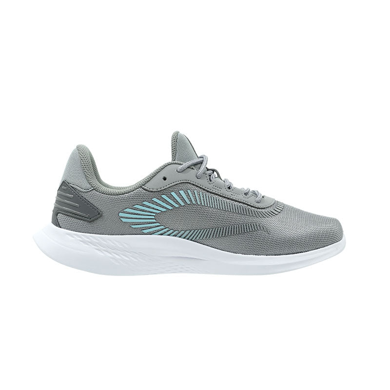 League Mask U Grey/White Sepatu Running Pria