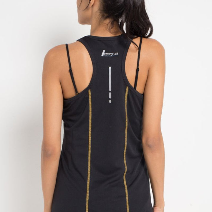 Elite Running Black Tank Women