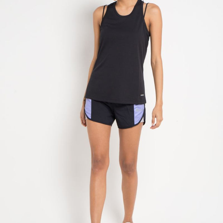 Elite Running Black Tank Women