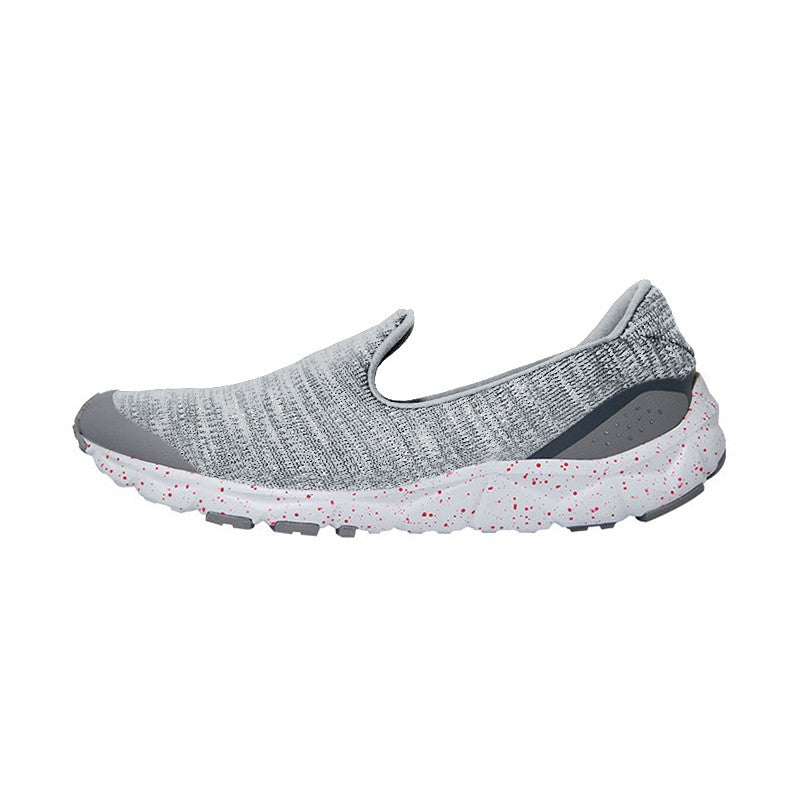 League Luna Craftedknit Grey/Pink Loafers Wanita