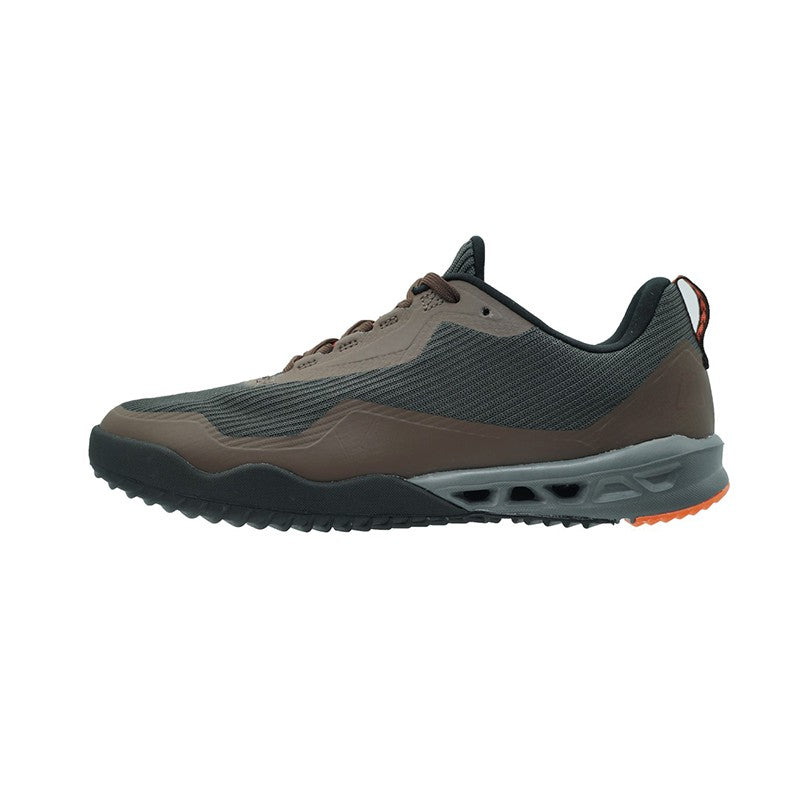 League MAGMA Grey/Orange Loafers Pria