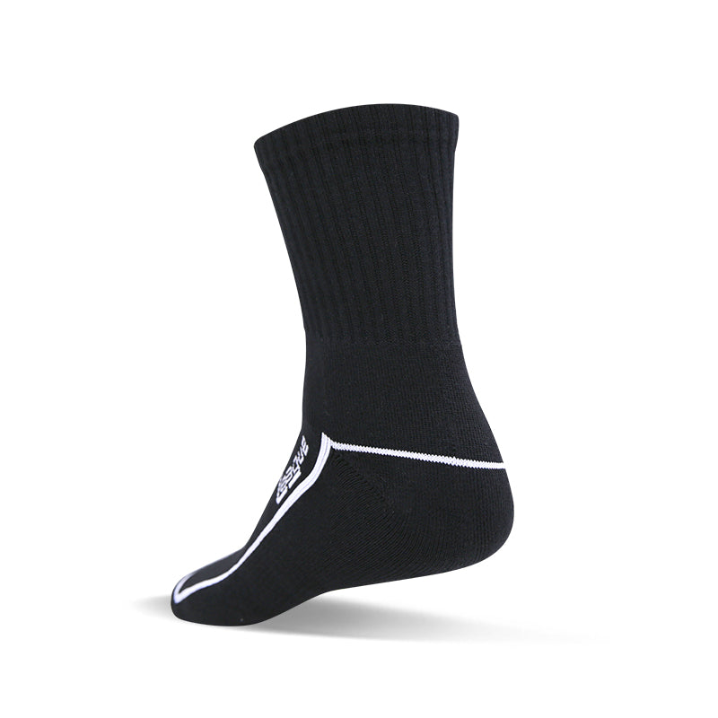 League Basic Cushion Quarter Black Kaos Kaki Lifestyle