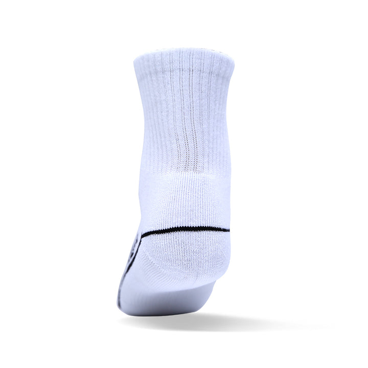 League Basic Cushion Quarter White Kaos Kaki Lifestyle