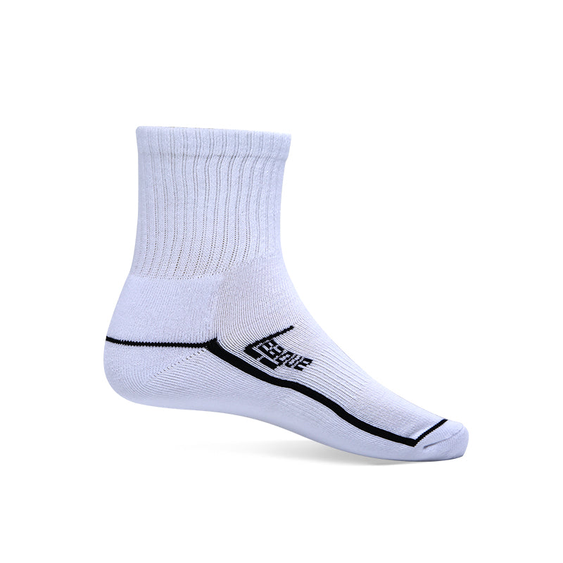 League Basic Cushion Quarter White Kaos Kaki Lifestyle