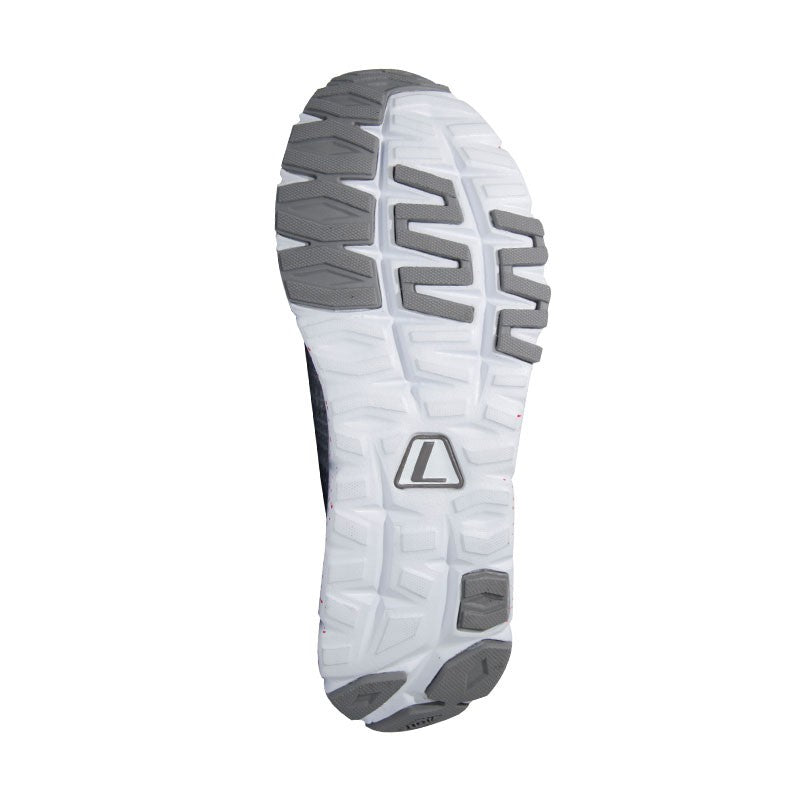 League Luna Craftedknit Grey/Pink Loafers Wanita