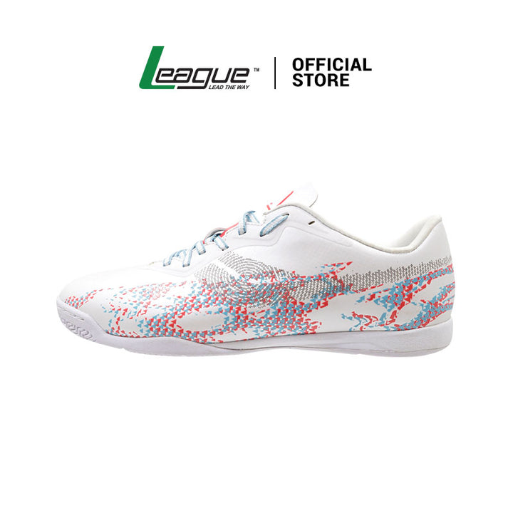 League Electro White/Grey Sepatu Futsal Pria