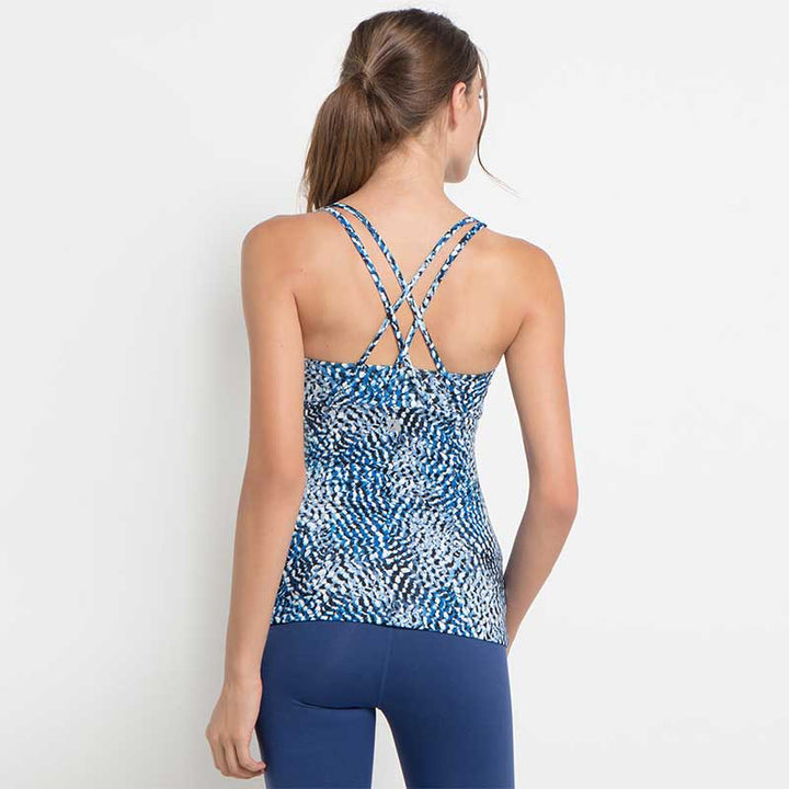 League Actifit Pakaian Wanita ActiFit Criss Cross Tank W