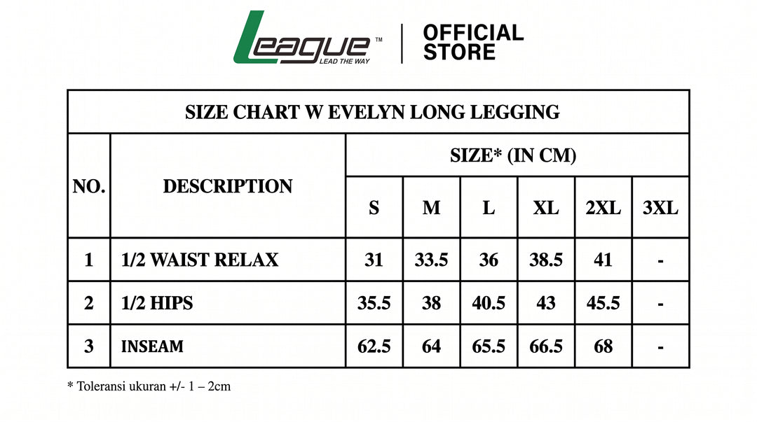 W Evelyn Black Long Legging Women