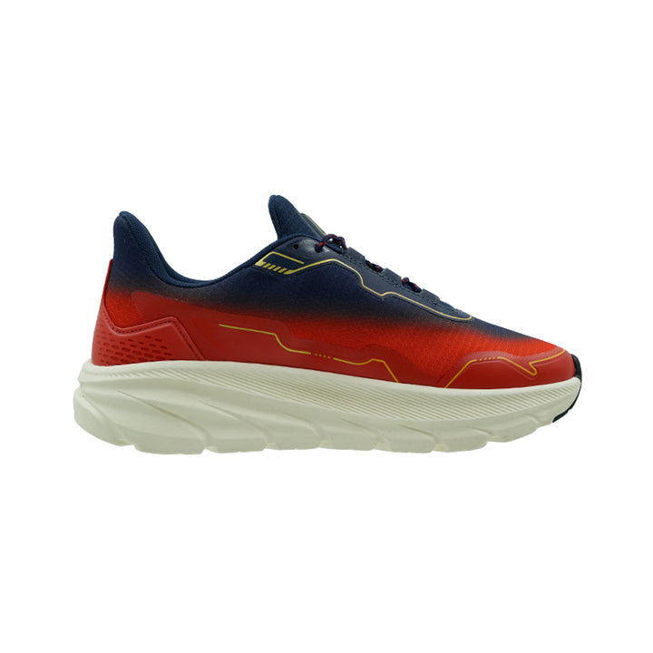 League Hytrax U Red/Blue Sepatu Running Pria