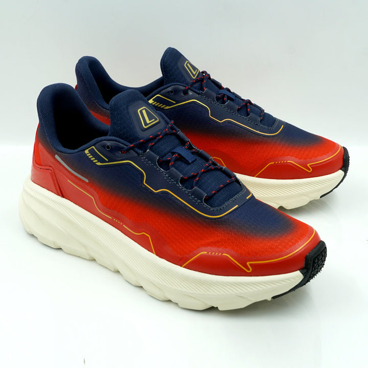 League Hytrax U Red/Blue Sepatu Running Pria