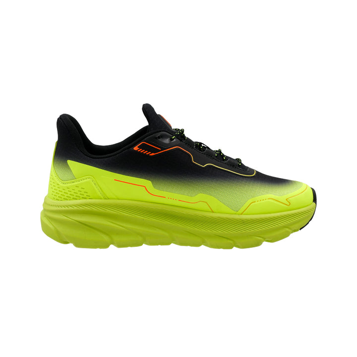 League Hytrax U Green/Orange Sepatu Running Pria