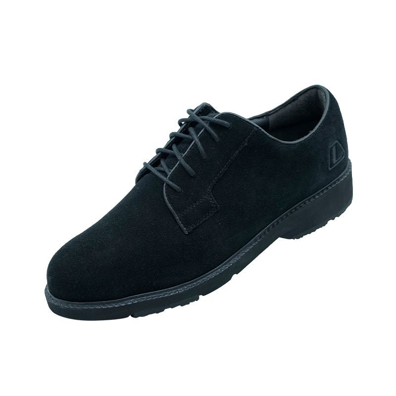 League Perkasa Suede Black/Black Loafers Pria