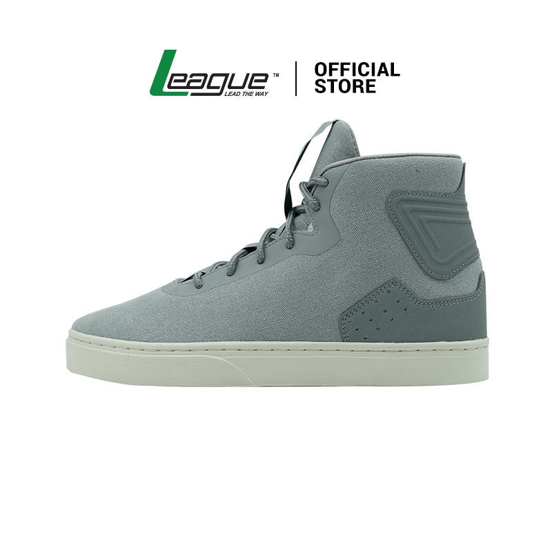 League Viserion Grey/Black Loafers Pria
