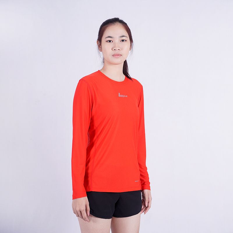 League Pakaian Women Jerseys Running W Basico Ls Jersey SS23WBL2662H