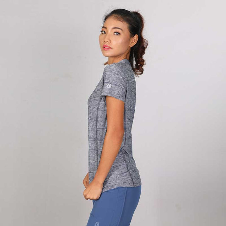 League Pakaian Women Jerseys Running W Regan Running Jersey FW19WRJ2444H
