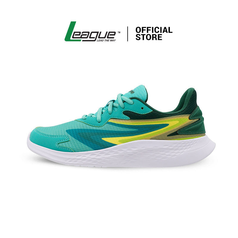 League Inizio U Blue/Blue Sepatu Running Pria
