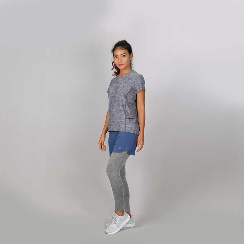 League Pakaian Women Jerseys Running W Regan Running Jersey FW19WRJ2444H