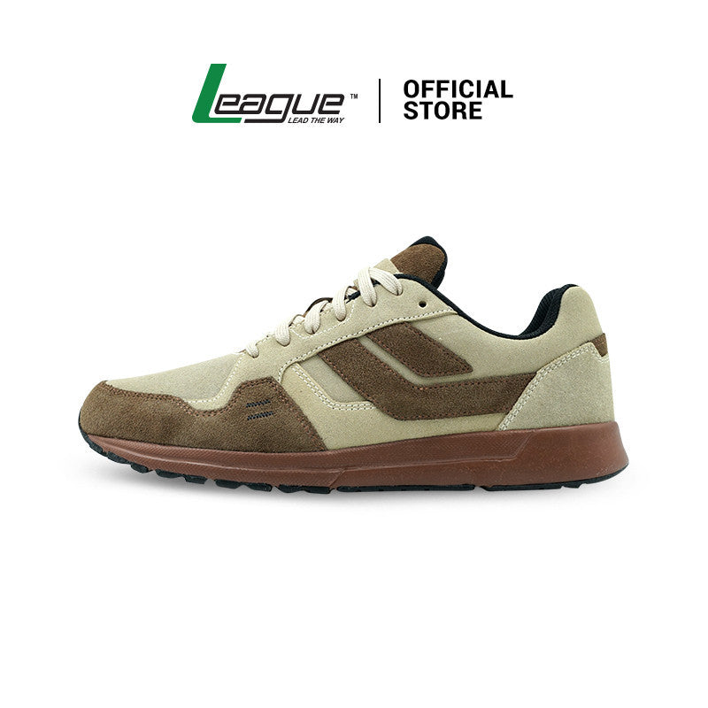 League Cruz Suede Brown/Brown Loafers Pria